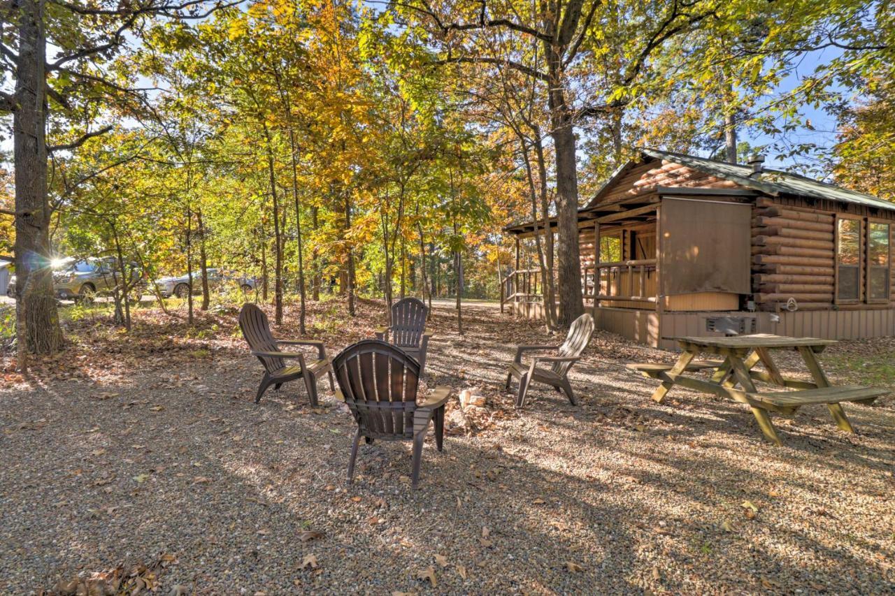 Broken Bow Cabin With Hot Tub And Bbq - 4 Mi To Lake! Stephens Gap Exterior photo